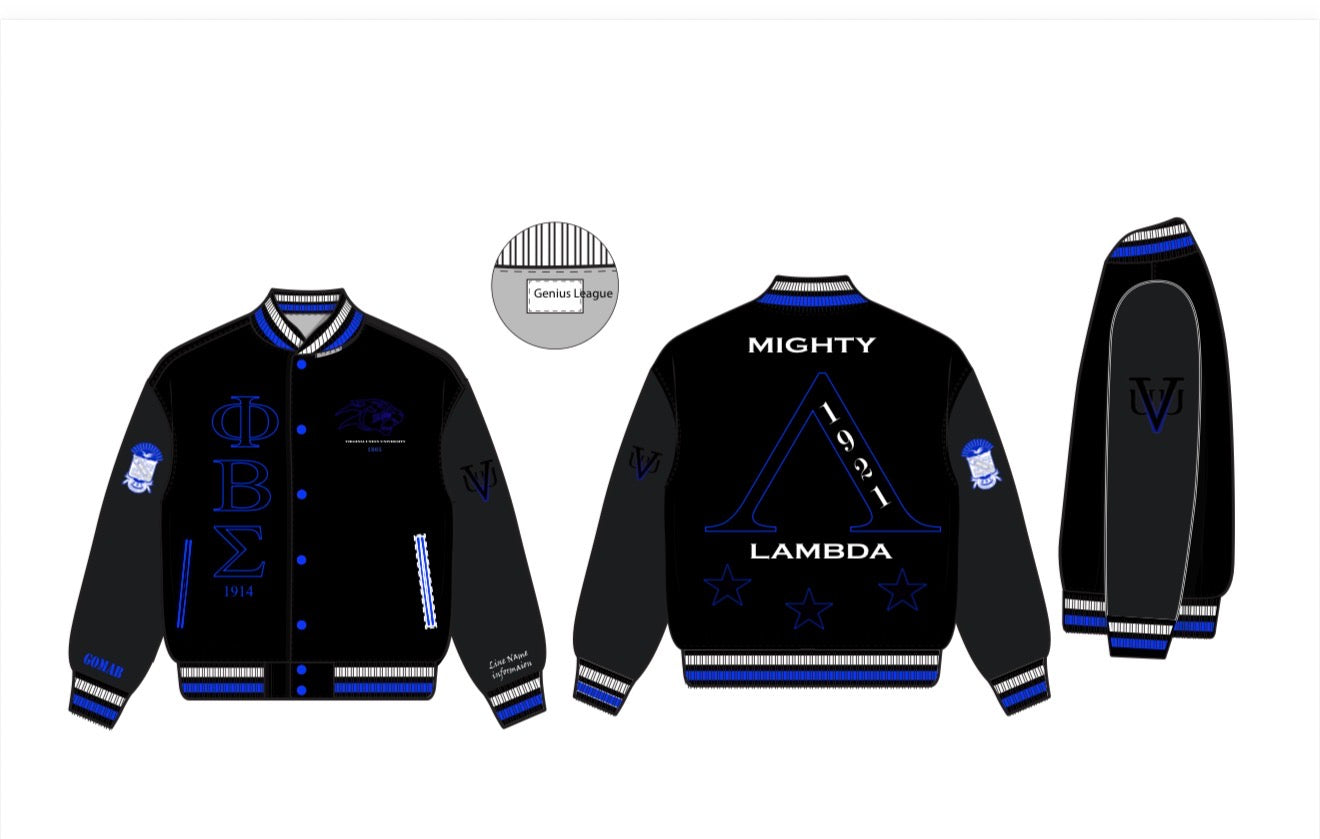 Phi Beta Sigma Lambda Chapter Jackets