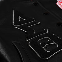 Beta Epsilon 2024 Vegan Leather Bomber Jacket