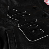 Beta Epsilon 2024 100% Leather Bomber Jacket