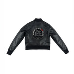 Beta Epsilon 2024 Vegan Leather Bomber Jacket