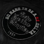 Beta Epsilon 2024 100% Leather Bomber Jacket