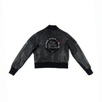 Beta Epsilon 2024 100% Leather Bomber Jacket